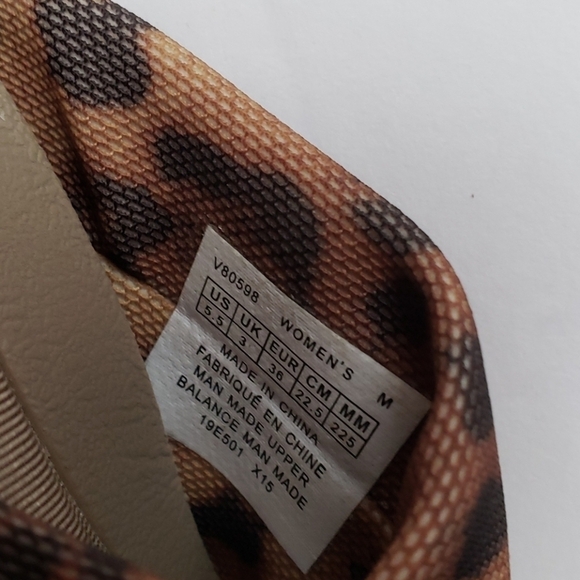 Rockport Land Blvd Animal Print Criss Cross Strap Sandals Sz 5.5 - Picture 7 of 7